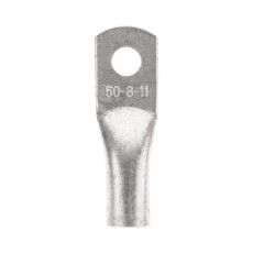 Наконечник медный луженый ТМЛ 50–8–11 (50мм² - Ø8мм) ГОСТ 7386-80 (в упак. 50 шт.) REXANT