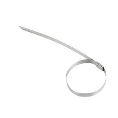 Хомут-стяжка стальной 400x7,9 мм, упаковка 100шт. REXANT 