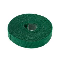 Лента-липучка многоразовая 5 м х 20 мм, зеленая (1 шт.) REXANT