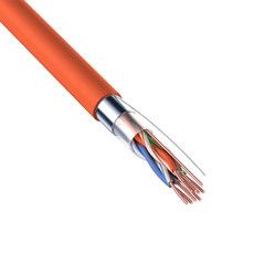 REXANT Кабель витая пара F/UTP, категория 5e, ZH нг(А)-HF, 4PR, 24AWG, внутренний, оранжевый, 305 м