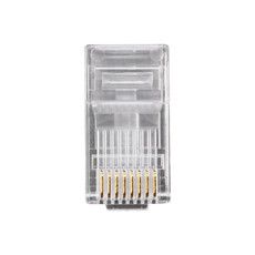 Разъем RJ-45(8P8C) CAT5e под витую пару, UTP, для телекоммуникационного оборудования REXANT