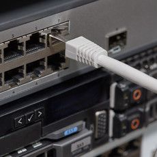 REXANT Патч-корд F/UTP, категория 5e, RJ45-RJ45, экранированный, 24AWG, LSZH, серый, 1 м