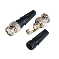 Разъем штекер BNC под винт с колпачком REXANT