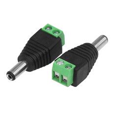 Разъем питания штекер 2.1х5.5 с клеммной колодкой PROCONNECT