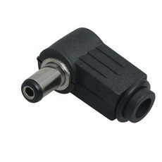 Разъем питания штекер 2.1х5.5x10 мм угловой REXANT