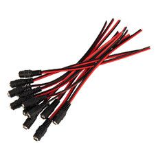 Разъем питания гнездо 2.5х5.5 мм с проводом 20 см REXANT