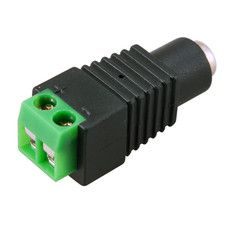 Разъем питания гнездо 2.1х5.5 с клеммной колодкой REXANT