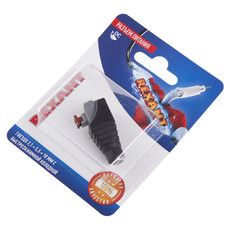 Разъем питание на кабель, гнездо 2,1х5,5x10мм. с быстрозажимной колодкой, (1шт.)  REXANT