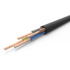 Кабель промышленный гибкий КГтп-ХЛ 4х4 (3х4+1х2,5) мм², длина 10 метров, ГОСТ  REXANT