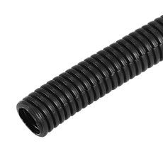 Труба автомобильная гофрированная ПП, Ø 9,8 мм, разрезная, бухта 50 м/уп. 