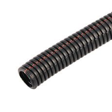 Труба автомобильная гофрированная ПП, Ø 4,6 мм, разрезная, негорючая, бухта 100 м/уп. 