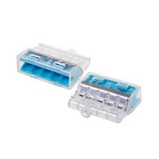 Соединительная клемма компактная, 5-х проводная (0,75-2,5 мм²), (5шт.)  REXANT