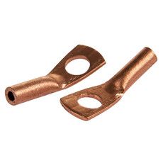 Наконечник медный ТМ 2,5-4-2,6 (2,5мм² - Ø4мм) (в упак. 10 шт.) REXANT