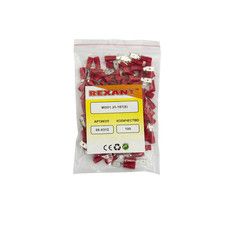 Клемма плоская изолированная РПи-п 1.5-(4.8)/РПИп 1,25-5 штекер 4.8 мм 0.5-1.5 мм² красная REXANT