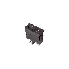 Выключатель клавишный 250V 6А (2с) ON-OFF черный Mini (RWB-103, SC-766, MRS-101-5) REXANT