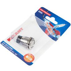 Кнопка  антивандальная Ø19 250В Б/Фикс (5с) (ON)-OFF/(OFF)-ON зеленая (A19-C1) REXANT (в упак. 1шт.)