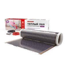 Пленочный теплый пол REXANT Ultra RXM 220, площадь 13 м², 0.5х26 м, 2860 Вт 