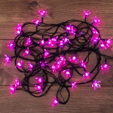 Гирлянда светодиодная Цветы Сакуры 50 LED РОЗОВЫЕ 7 метров с контроллером