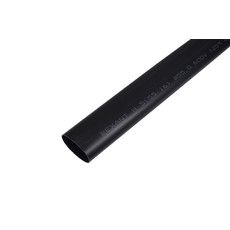 Термоусаживаемая трубка клеевая REXANT 55,0/16,0 мм, (3-4:1), черная, упаковка 2 шт. по 1 м