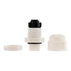 Кабельный ввод MG-12 (7,6-4,6 мм) белый 2 шт. REXANT