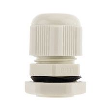 Кабельный ввод PG-9 (4-8 мм) серый (в упак. 3шт)