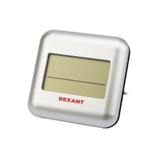  Термометр электронный REXANT S3341BF с часами и беспроводным выносным датчиком