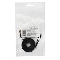USB-Lightning кабель для iPhone/PVC/flat/black/1m/REXANT