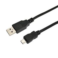 Кабель USB (шт. micro USB - шт.USB A) 3 метра, черный REXANT