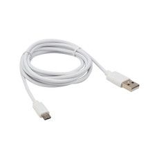 Кабель USB-micro USB/PVC/white/1,8m/REXANT
