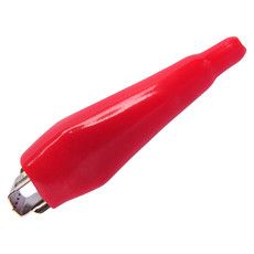 Зажим «крокодил» 5 А 56 мм в изоляторе REXANT