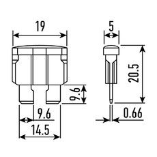 Предохранитель автомобильный 