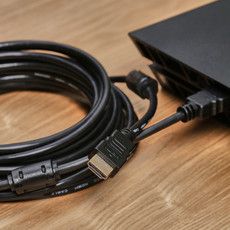 Кабель REXANT HDMI - HDMI 1.4, 7 м, Gold (PVC пакет)