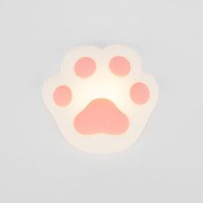 Силиконовый ночник Кошачья лапа розовый NEON-NIGHT