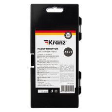 Набор отверток для точных работ KRANZ 62 предмета