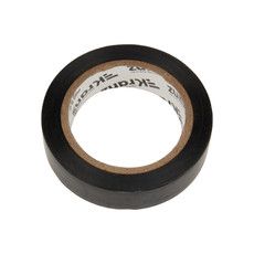 Изолента ПВХ 0,13х15 мм, 10 м, черная (10 шт/уп) KRANZ