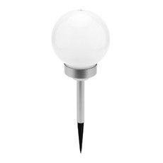 Светильник светодиодный ШАР ф150 LED Lamper встроенная солнечная панель, аккумулятор, датчик света