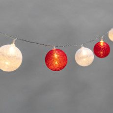Тайские фонарики Магия 3,5м, 20LED, прозрачный ПВХ, теплый белый, питание USB NEON-NIGHT