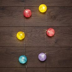 Тайские фонарики Фейерверк 5м, 25LED, прозрачный ПВХ, теплый белый, питание USB NEON-NIGHT