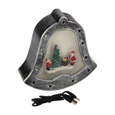 Декоративный светильник Колокольчик с эффектом снегопада NEON-NIGHT