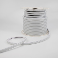 Гибкий неон LED SMD, форма – D, 16х16 мм, теплый белый, 120 LED/м, бухта 50 м