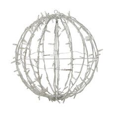 Шар светодиодный 230V, диаметр 30 см, 120 светодиодов, эффект мерцания, цвет белый NEON-NIGHT