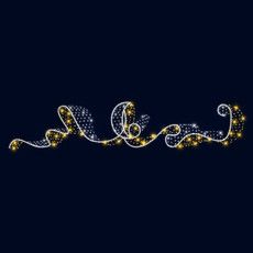 Декоративная перетяжка Волшебная лента 700х135 см (цвет на выбор)