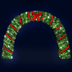 Декоративная арка Рождество 500 см (цвет на выбор)