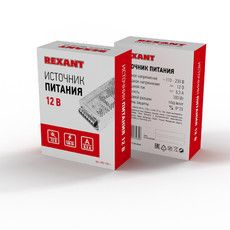 Источник питания 220 V AC/12 V DC 9 A 100 W с разъемами под винт, без влагозащиты (IP23)