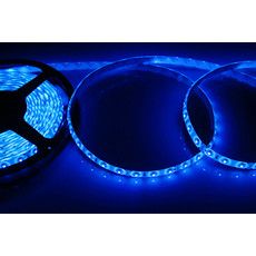 LED лента 5м силикон, 8 мм, IP65, SMD 2835, 60 LED/m, 12 V, цвет свечения синий LAMPER