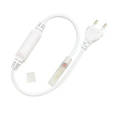 LED лента 220 В, 13х8 мм, IP67, SMD 5050, 60 LED/m, цвет свечения красный