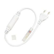 LED лента 220 В, 13х8 мм, IP67, SMD 5050, 60 LED/m, цвет свечения зеленый