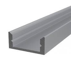 Профиль алюминиевый накладной 16х7 мм 2 м (заказывать отдельно рассеиватель 146-250, заглушки 146-200-1 и 146-200-2) REXANT