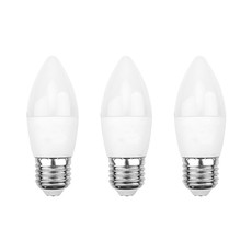 Лампа светодиодная REXANT Свеча CN 11.5 Вт E27 1093 Лм 4000 K нейтральный свет (3 шт./уп.)