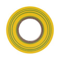 Изолента ПВХ профессиональная 0,18х19 мм х 20 м, желто-зеленая (10 шт/уп) REXANT 